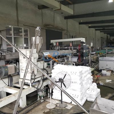 Harga yang bagus Ketebalan 1-40 mm PP Sheet Making Machine Single Screw Siemens Motor on line