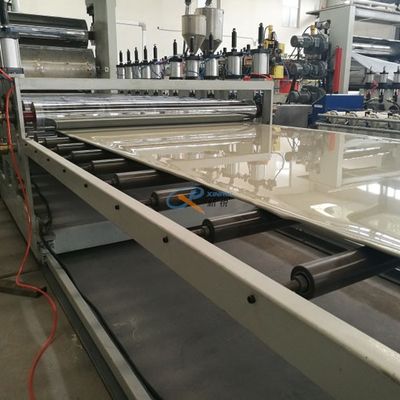 Harga yang bagus 3600mm 40mm Kapal Ikan Mesin Pembuat Lembar PP on line