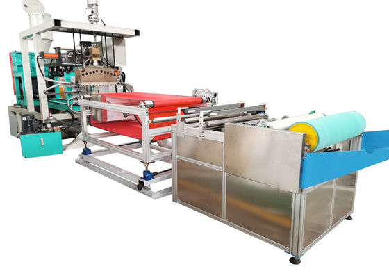 Vertikal 600mm 800mm PP Mesin Pembuat Kain Non Woven