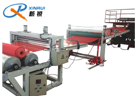 Mesin Pembuat Matras Lantai Pvc Extruder 2.2mm