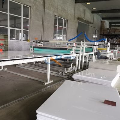 Mesin Pembuat Lembaran Plastik 40mm PLC