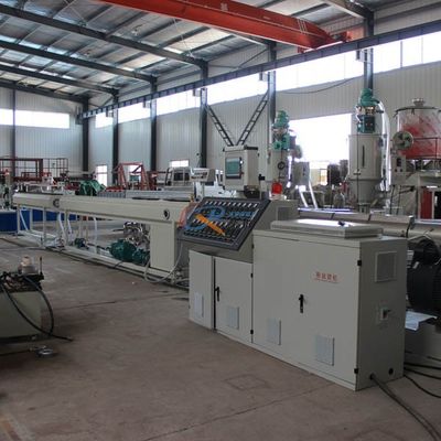 ABB 110mm Single Screw PP PE Plastic Pipe Membuat Mesin