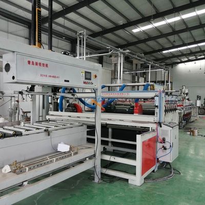 Mesin Pembuat Papan PVC WPC 1220mm Untuk Furnitur