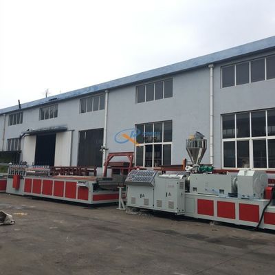 Lini Produksi Panel Pintu Plastik Komposit Kayu Tahan Air