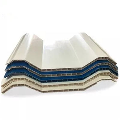 Mesin Profil Plastik PVC Bergelombang Dinding Kembar