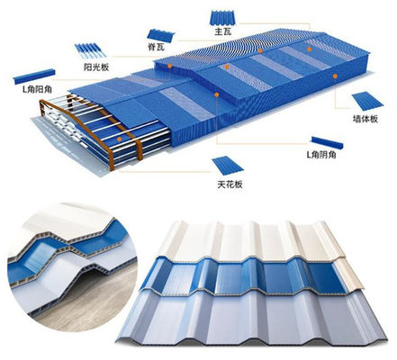 Mesin Profil Plastik Terisolasi Polikarbonat Resin PVC