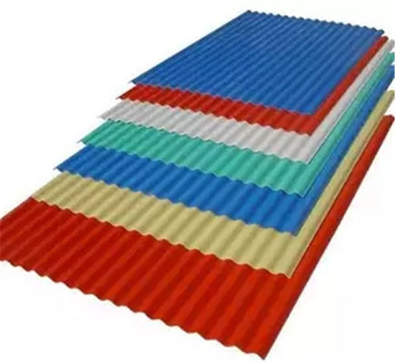 Waterproof ASA PVC Hollow Corrugated Roof Sheet Membuat Mesin