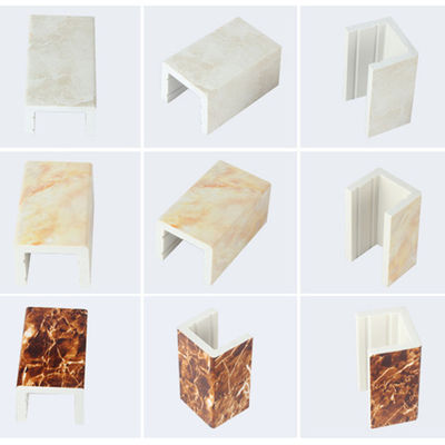 380V 50HZ PVC Shower Room Bar Strip Mesin Profil Plastik