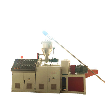 Kamar Mandi PVC Tahan Air SGS Twin Screw Plastic Extruder